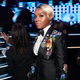 Janelle Monáe attends the 60th annual Grammy Awards at Madison Square Garden in New York City on Jan. 28, 2018. (Christopher Polk/Getty Images for NARAS)